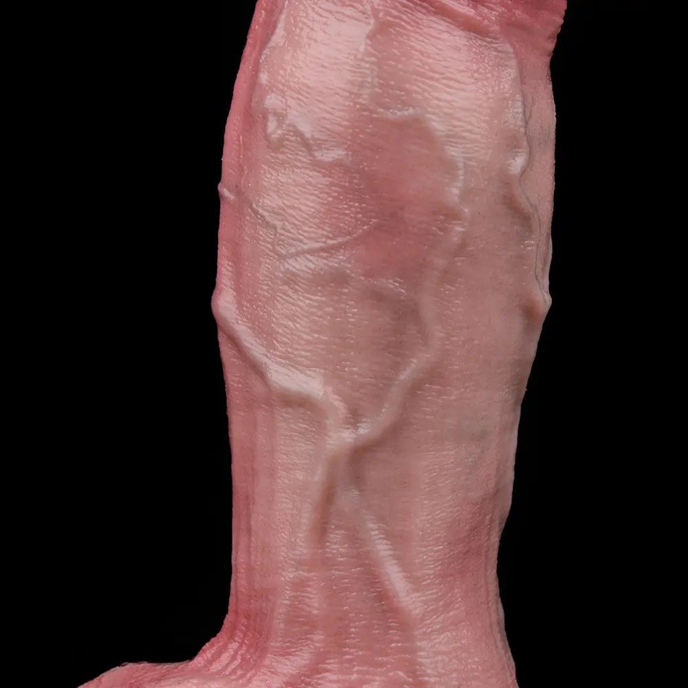 Flesh dual-layer squirting dildo, photo 15