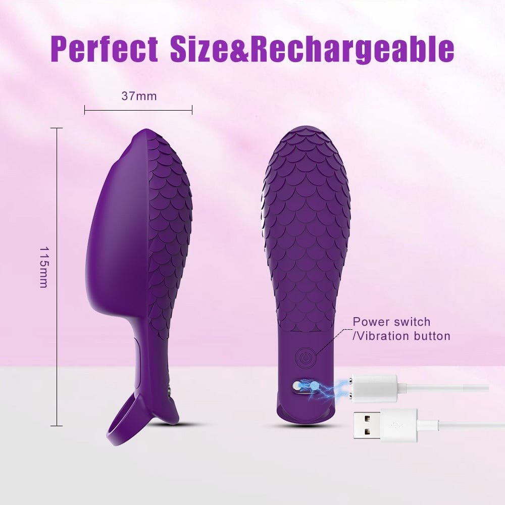 Fish scale texture finger vibrator, photo 8