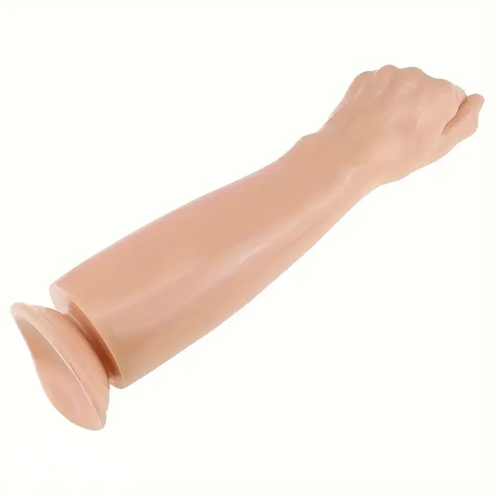 Flesh tone fist and forearm fantasy dildo, photo 2