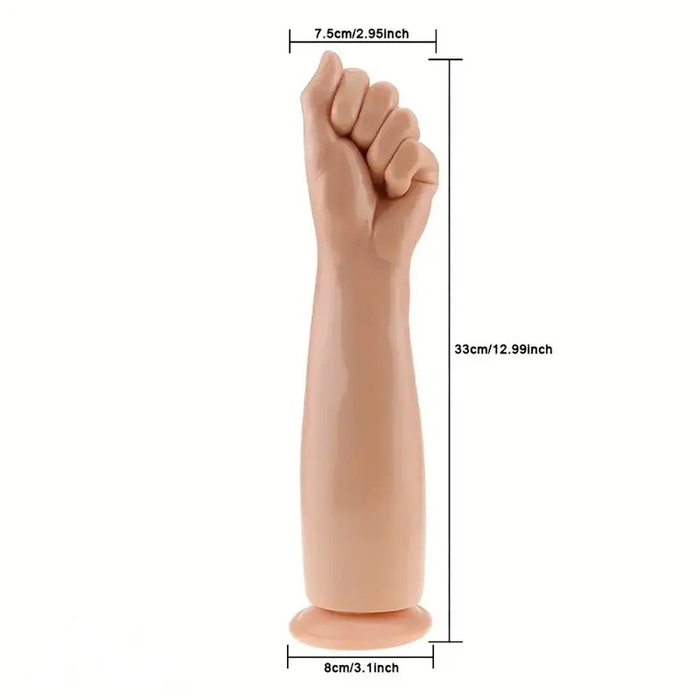 Flesh tone fist and forearm fantasy dildo, photo 5