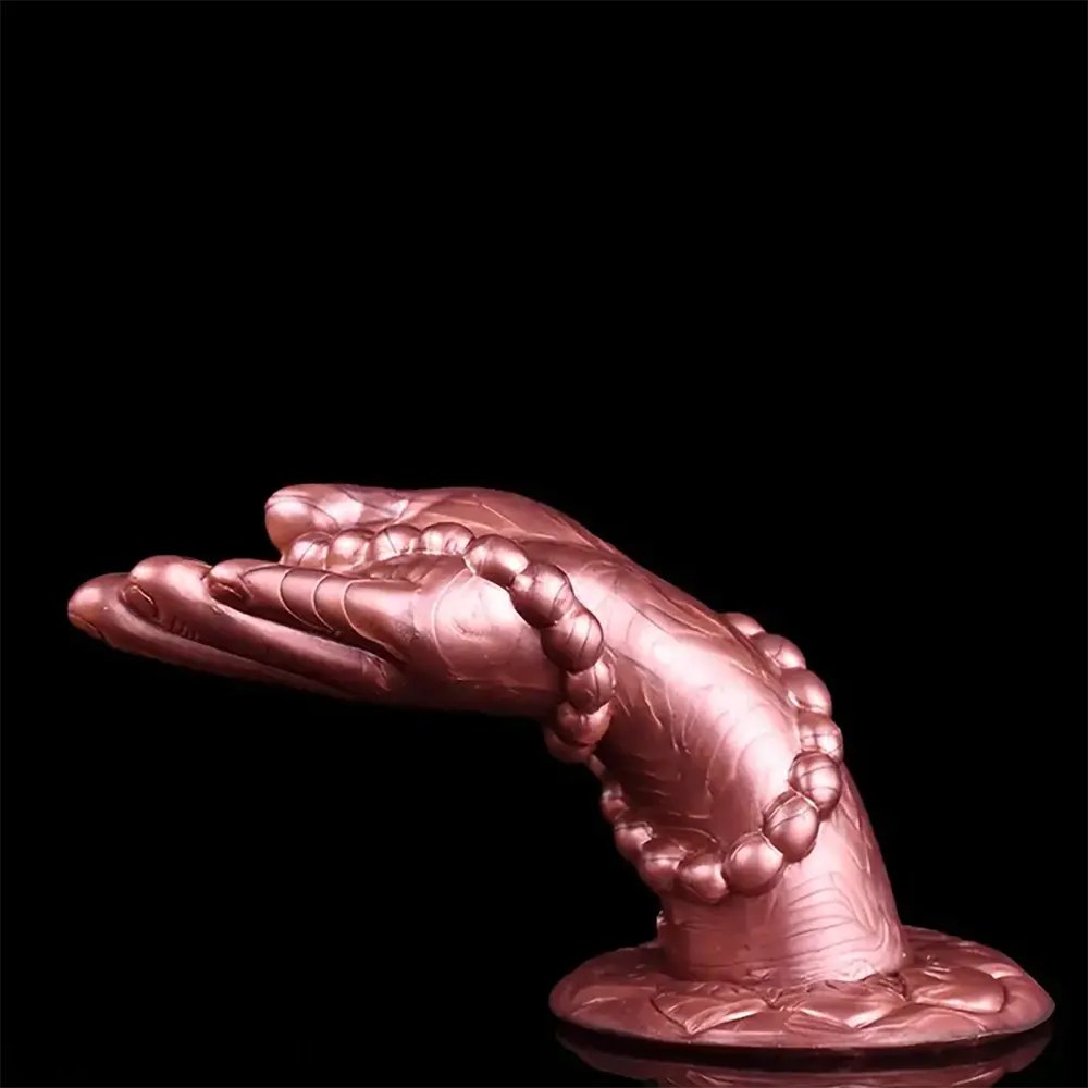 Mixed color fist shape fantasy dildo, photo 7