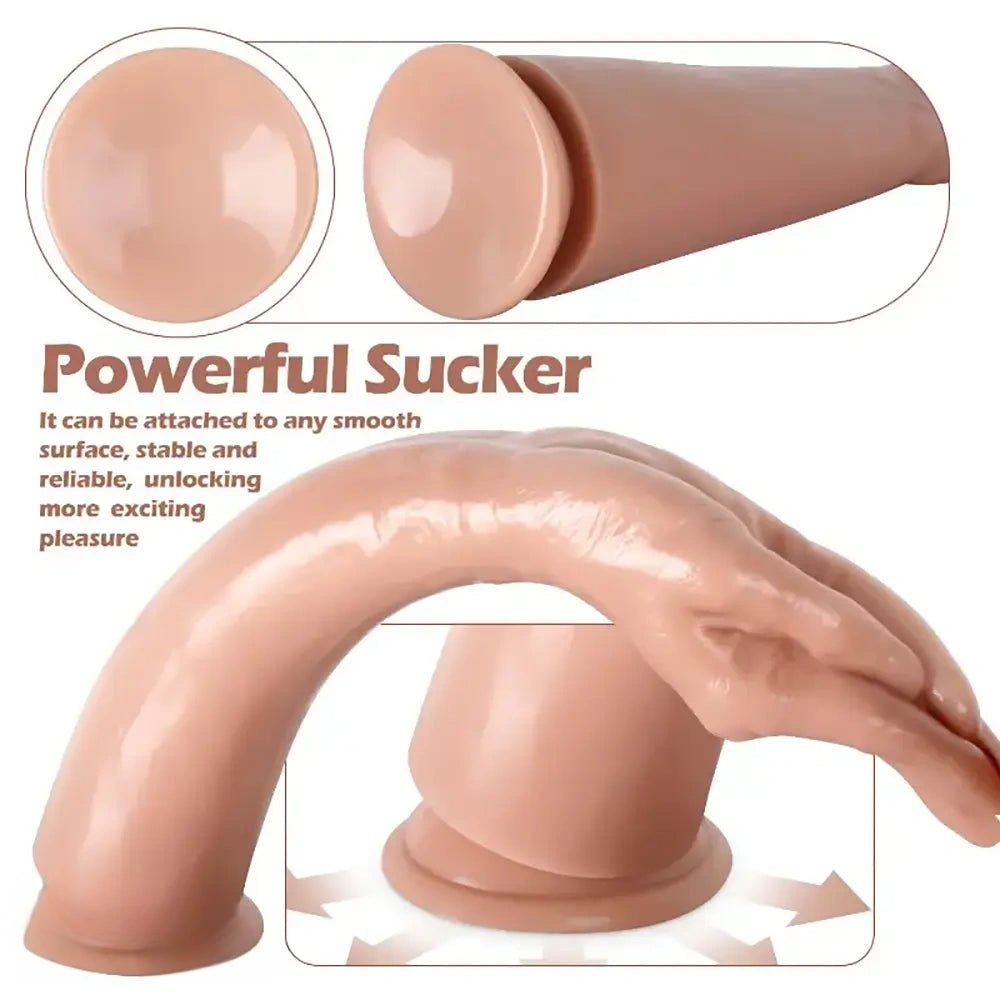 Flesh colored fist shaped insertable dildo, photo 3