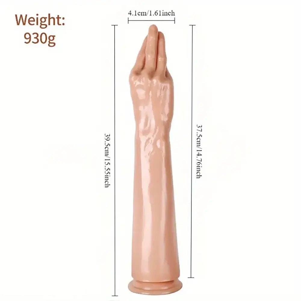 Flesh colored fist shaped insertable dildo, photo 4