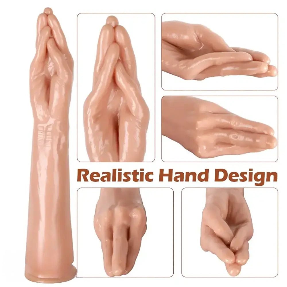 Flesh colored fist shaped insertable dildo, photo 5