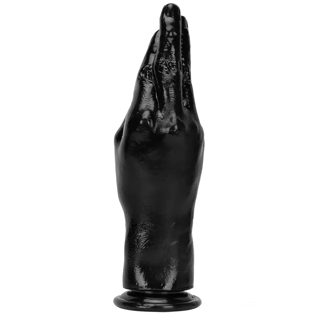 Black hand shaped fantasy dildo, photo 12