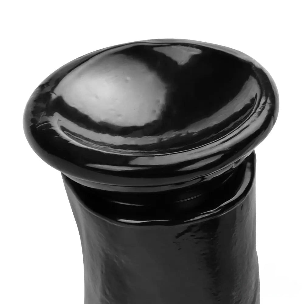 Black hand shaped fantasy dildo, photo 15