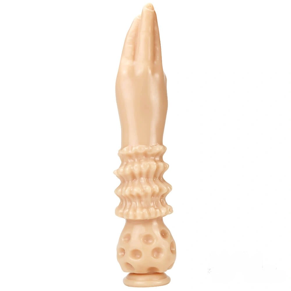 Flesh fisting hand shaped dildo