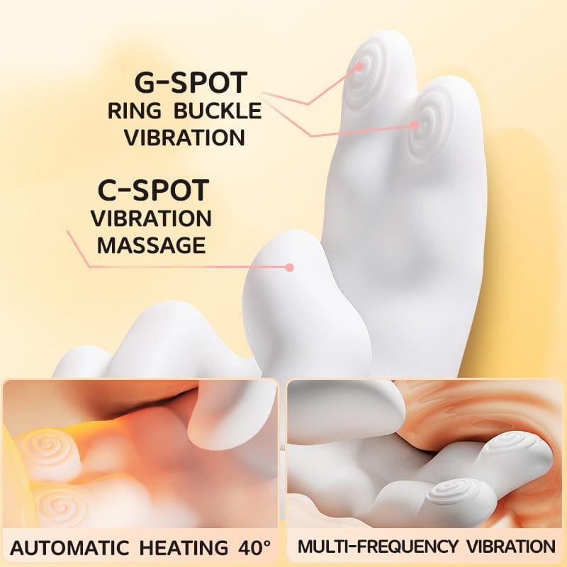 Hand shaped flapping clitoral g-spot vibrator, photo 5