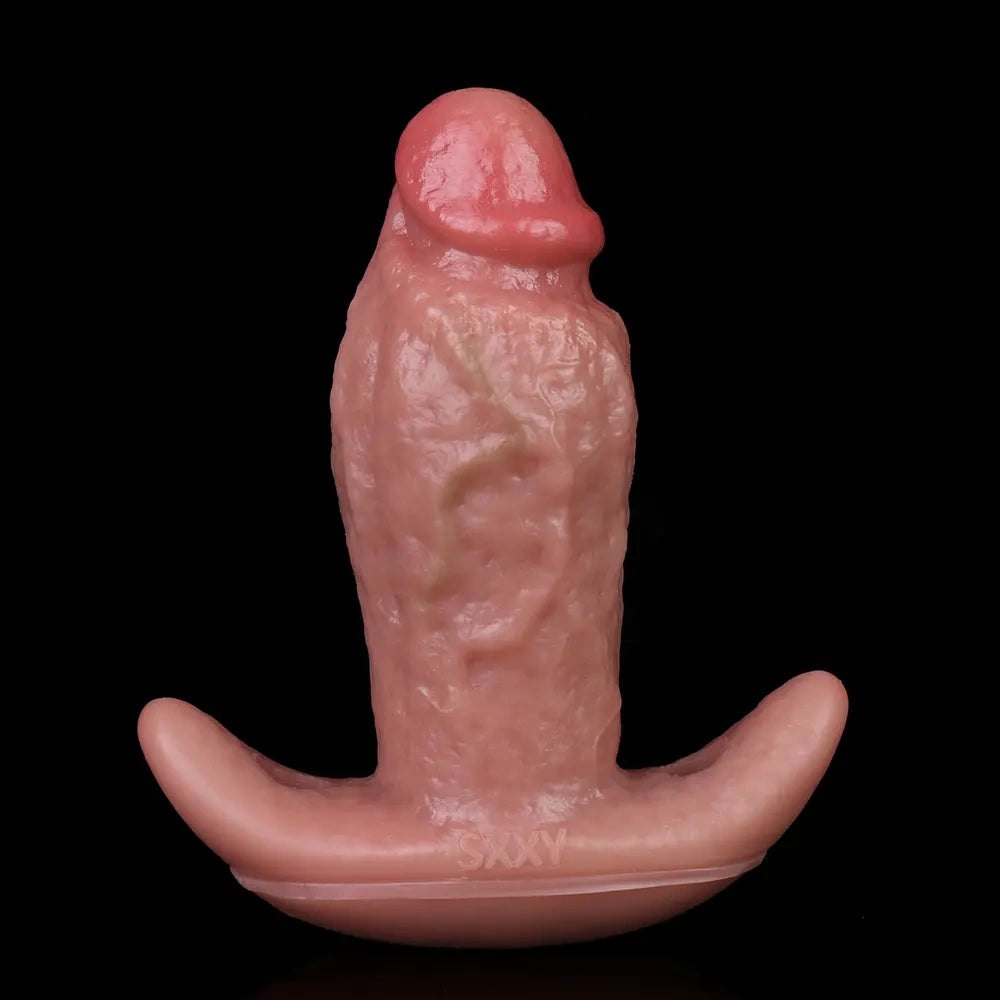 Flesh tone flared base butt plug, photo 11