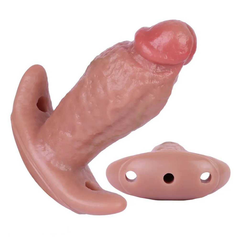 Flesh tone flared base butt plug, photo 17