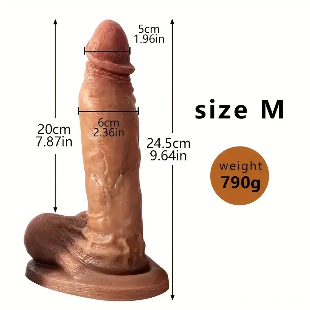 Flesh tone suction cup dildo, photo 11