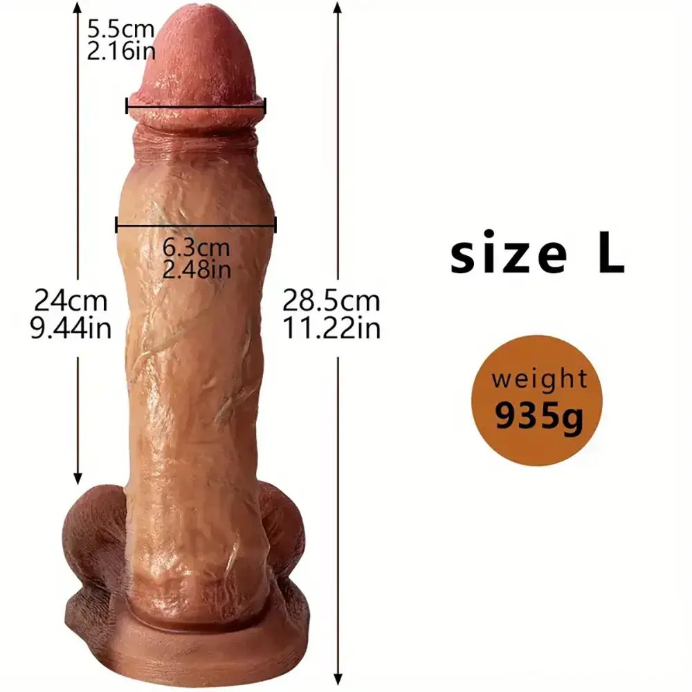 Flesh tone suction cup dildo, photo 6