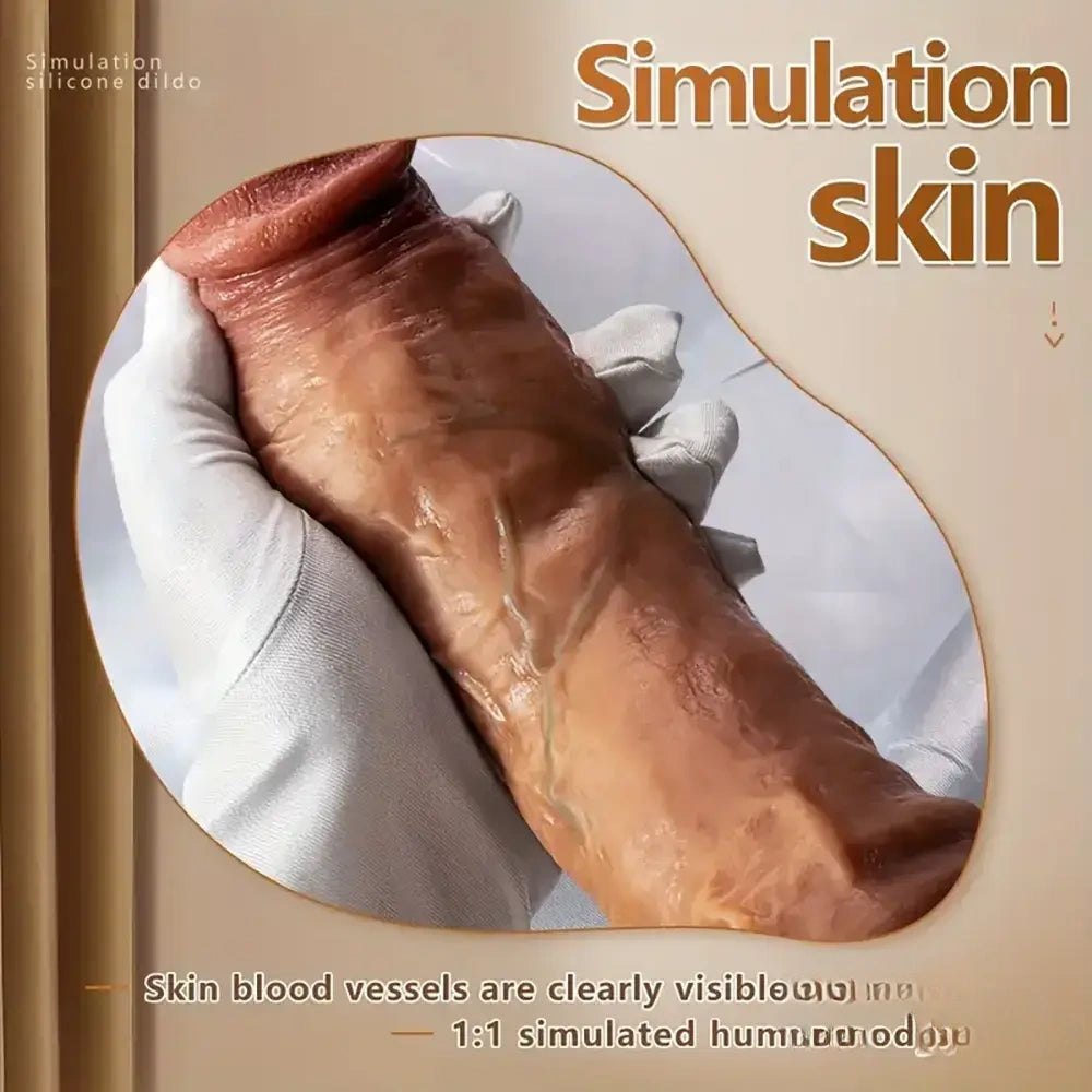 Flesh tone suction cup dildo, photo 7