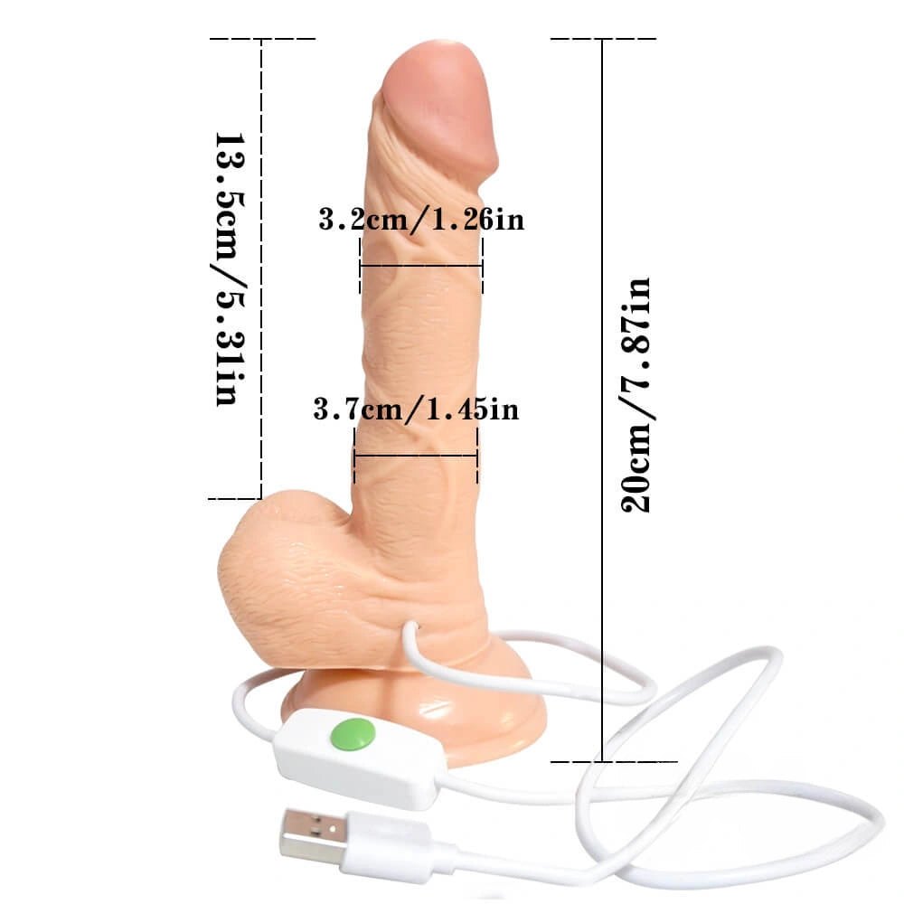 Flesh abs automatic dildo, photo 7