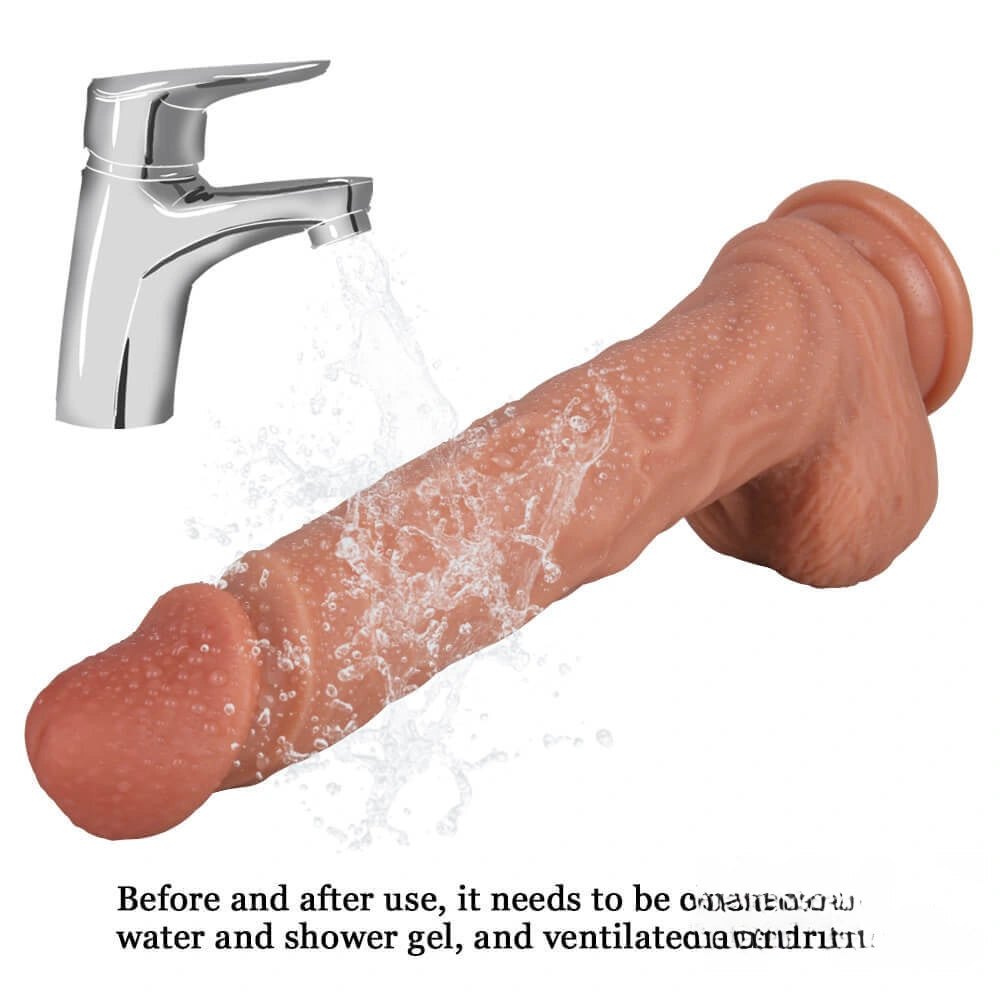 Dual-layer silicone suction cup dildo, photo 5
