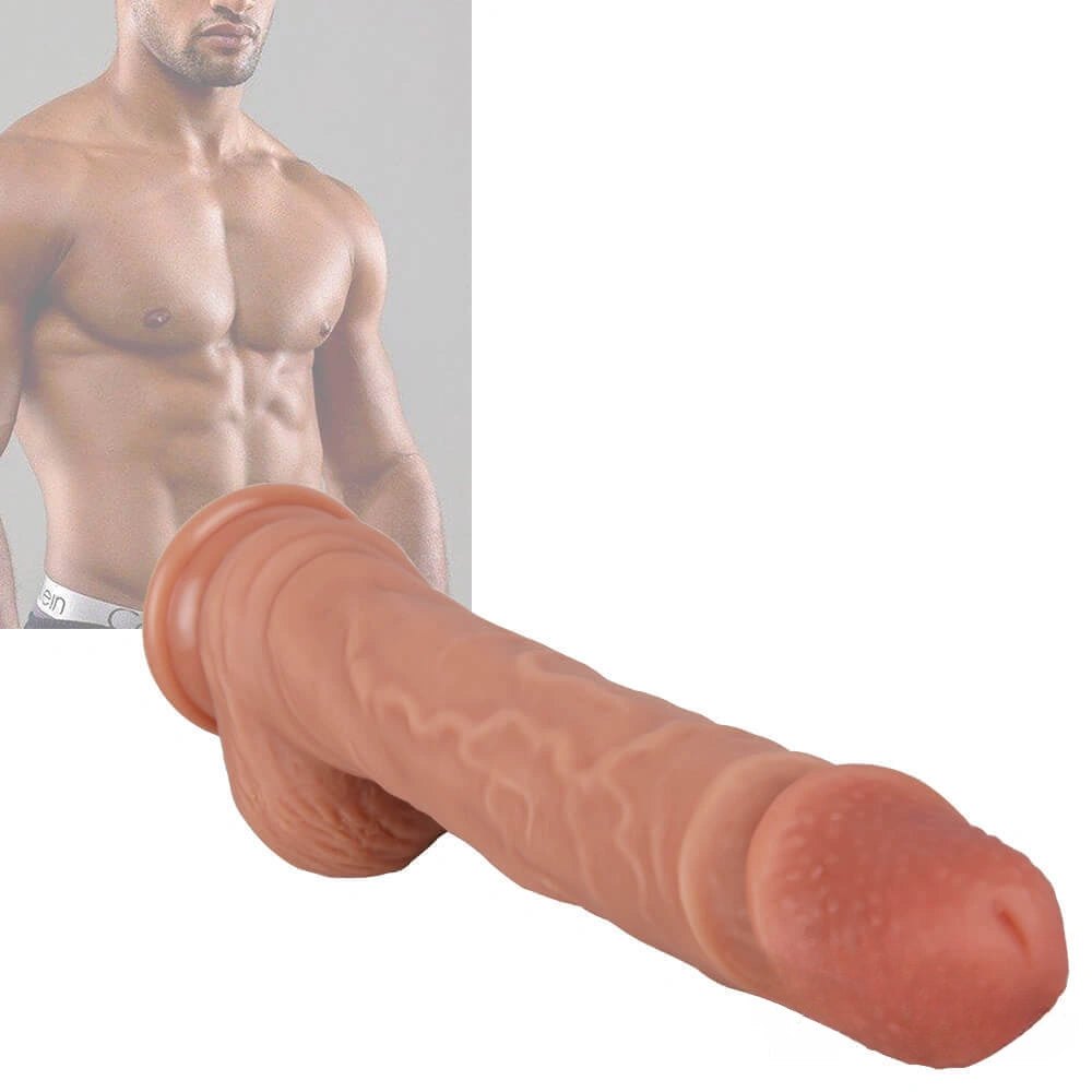 Dual-layer silicone suction cup dildo, photo 6