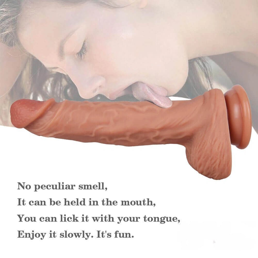 Dual-layer silicone suction cup dildo, photo 8