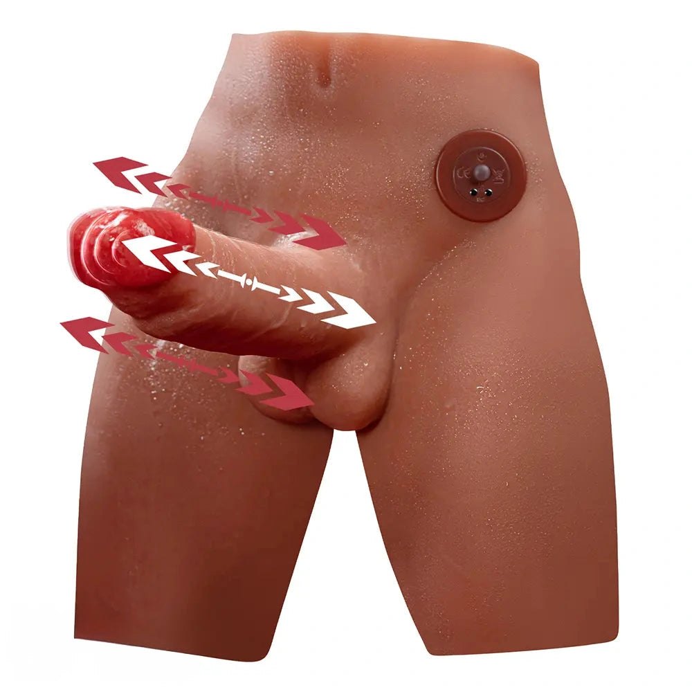 Flesh tone TPR hip and torso masturbator, photo 10
