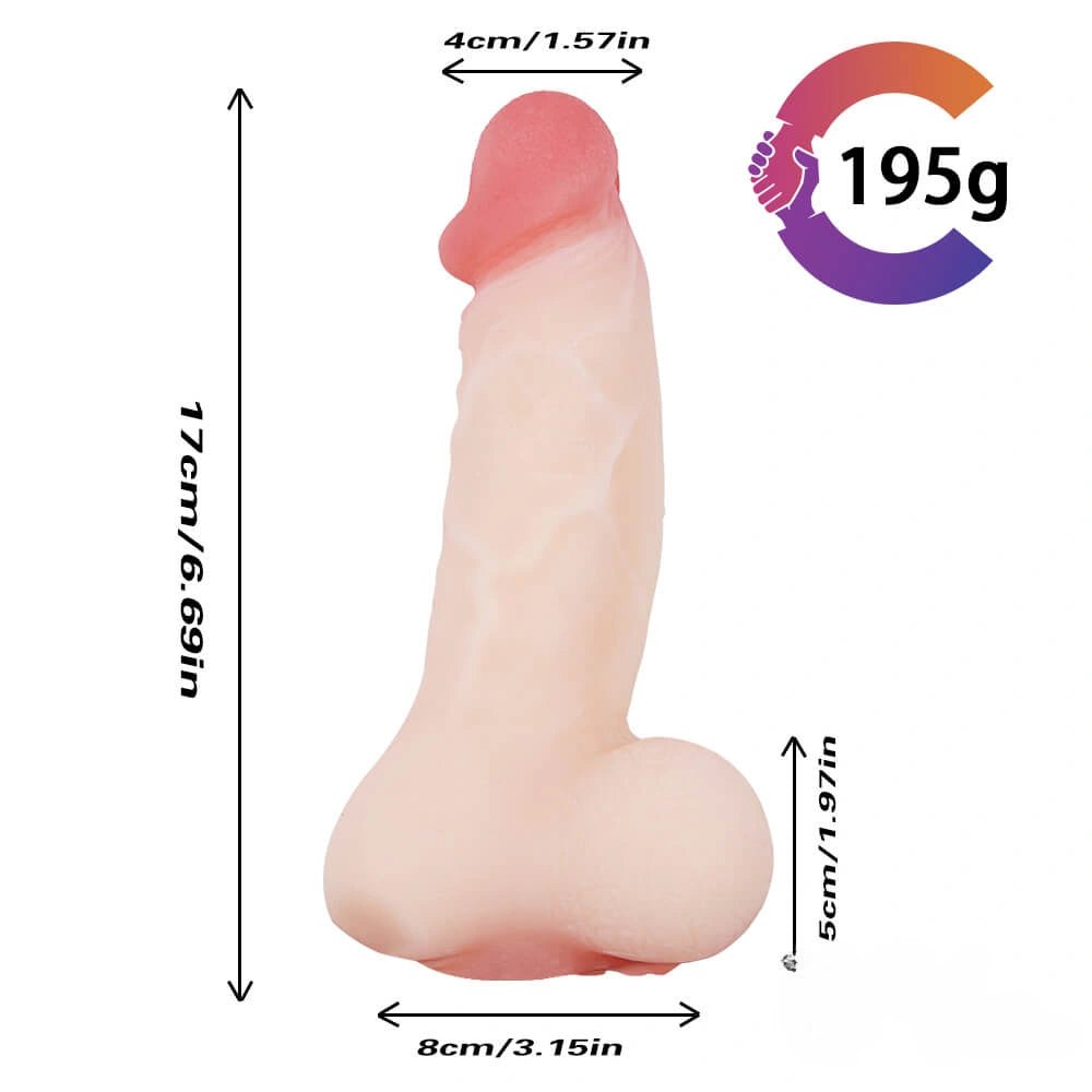 Flesh tone silicone pocket pussy stroker, photo 6