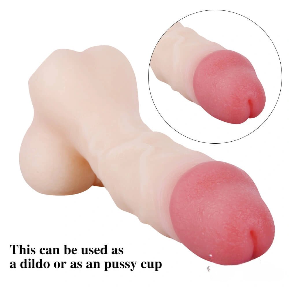 Flesh tone silicone pocket pussy stroker, photo 7