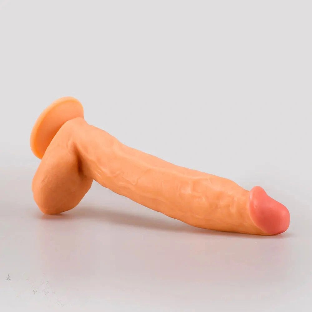 Flesh pvc realistic dildo, photo 10