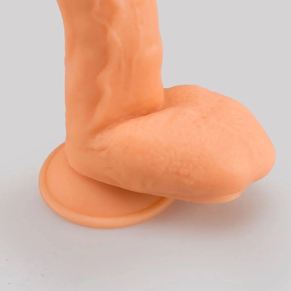 Flesh pvc realistic dildo, photo 7