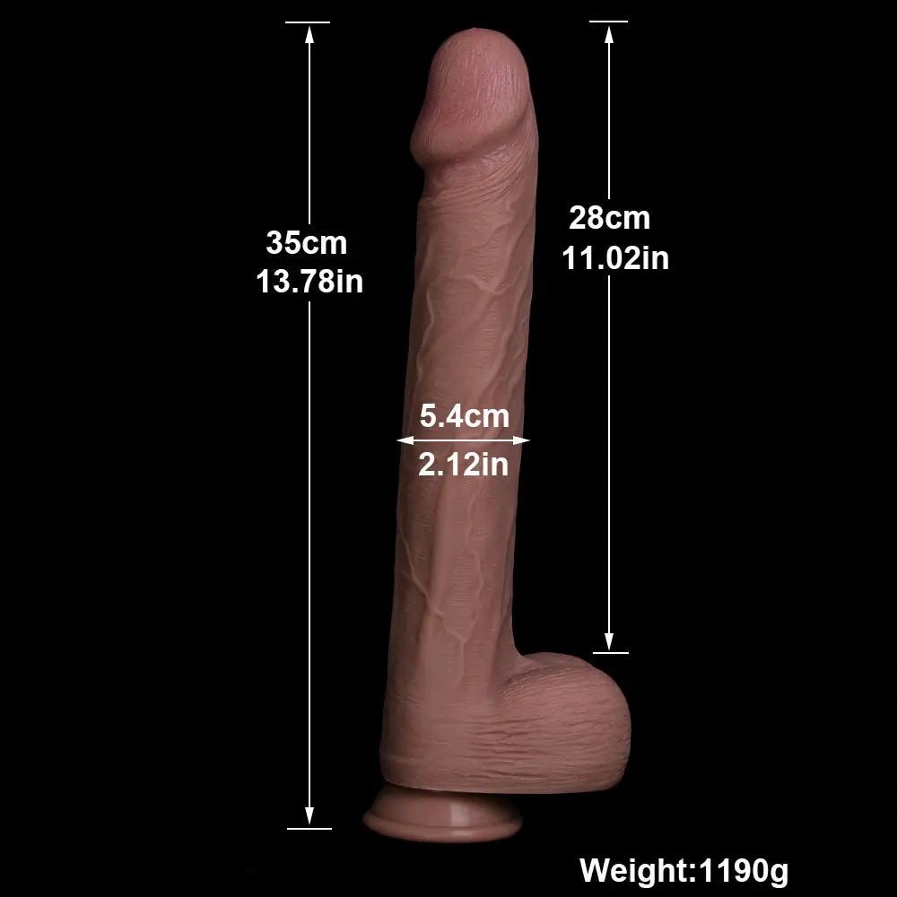 Flesh realistic suction cup dildo, photo 7
