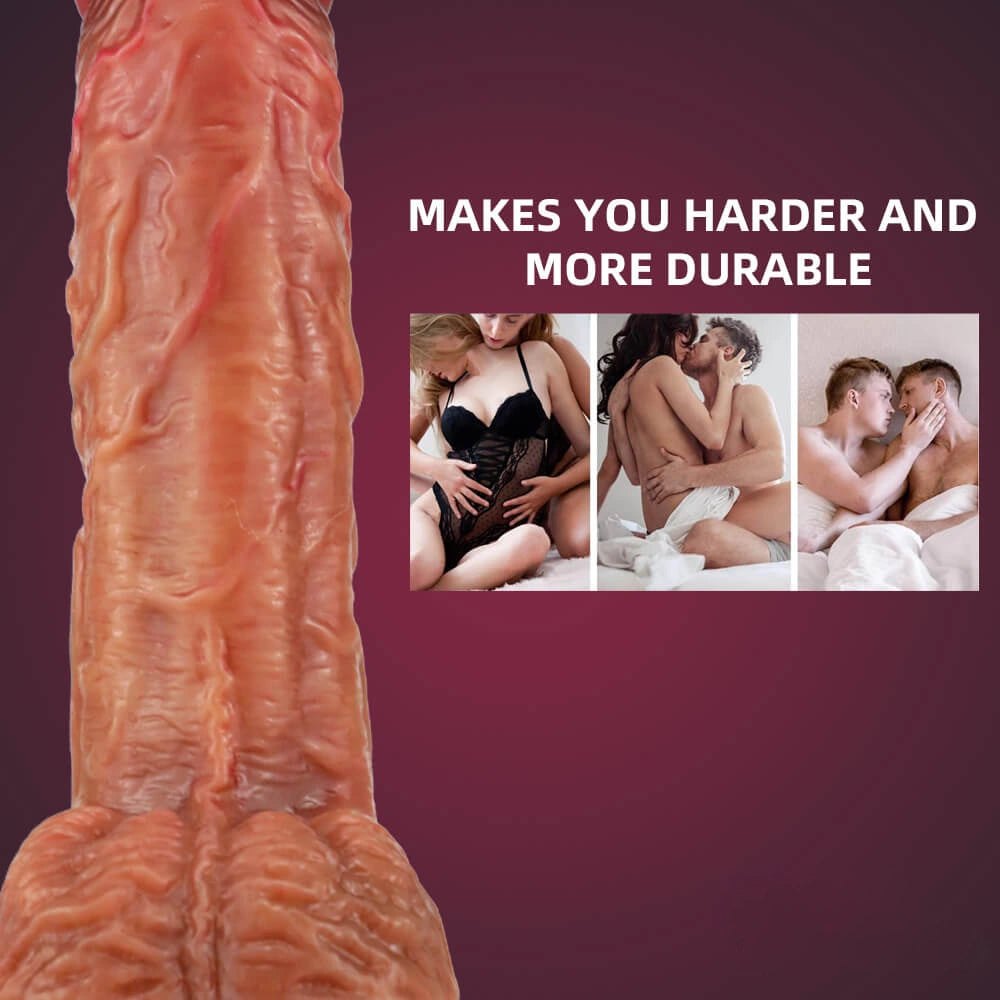 Flesh realistic suction cup dildo, photo 12