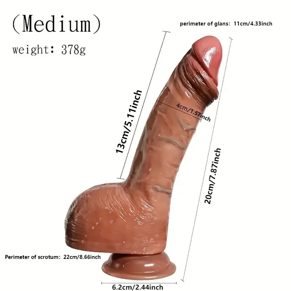 Flesh tone realistic suction cup dildo, photo 11