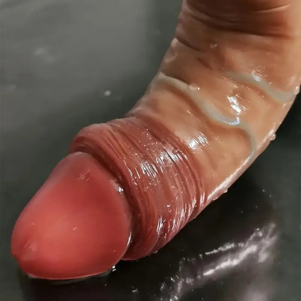 Flesh tone realistic suction cup dildo, photo 6