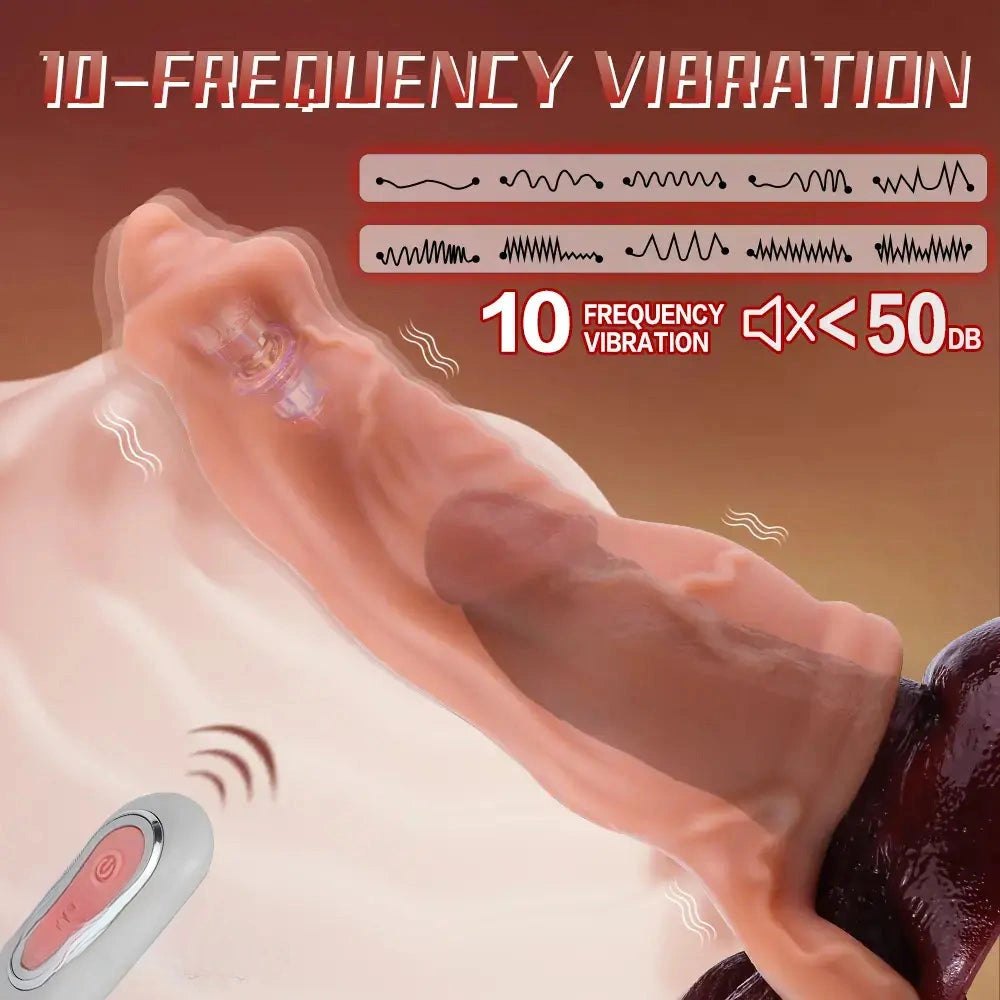 Flesh tone ridged silicone dildo, photo 2