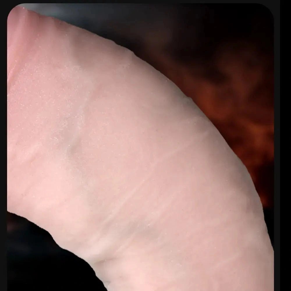 Flesh silicone realistic dildo, photo 15