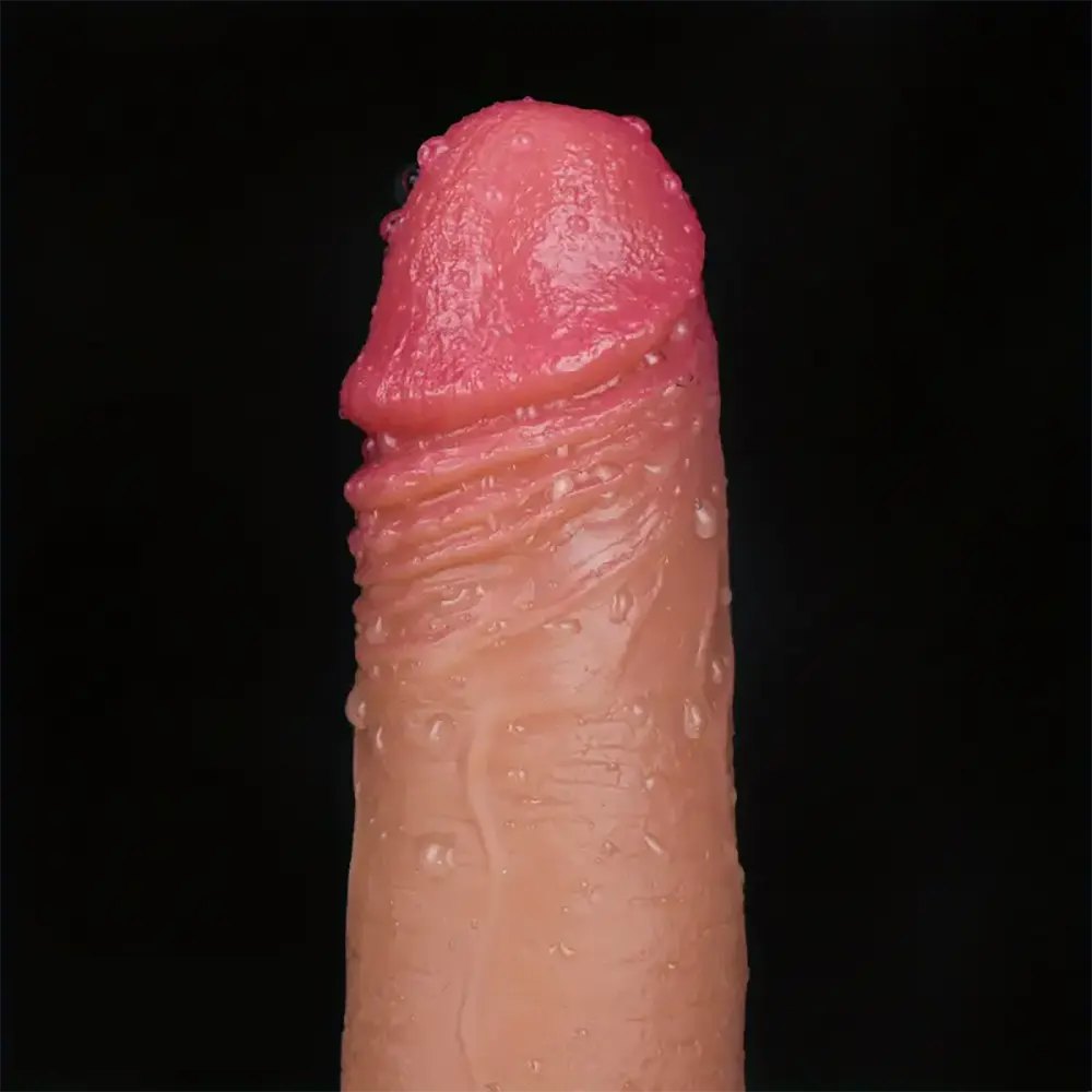 Flesh silicone realistic dildo, photo 13