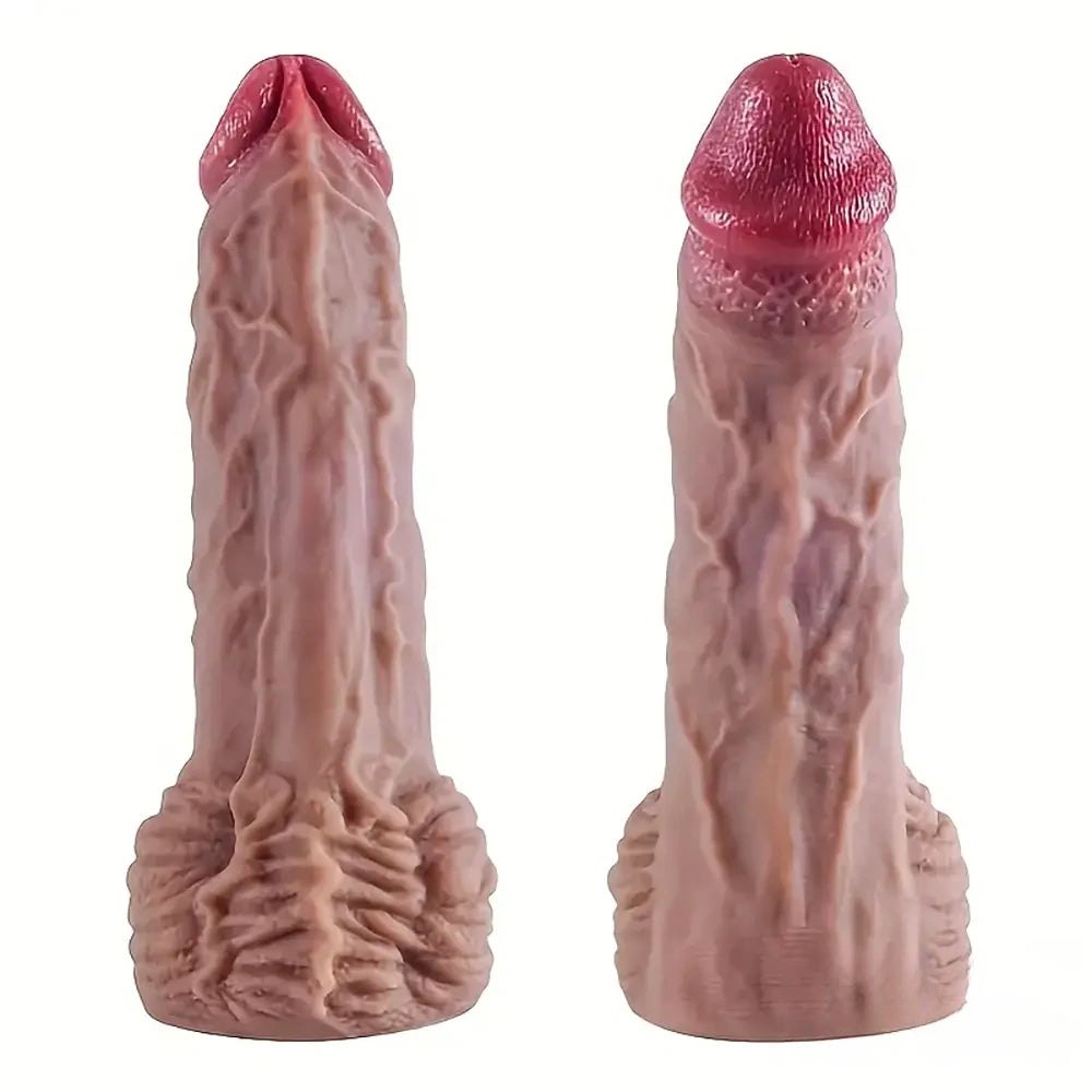 Flesh silicone suction cup dildo, photo 3