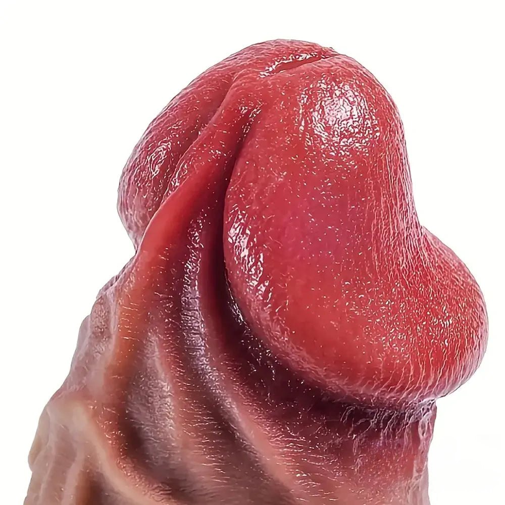 Flesh silicone suction cup dildo, photo 5