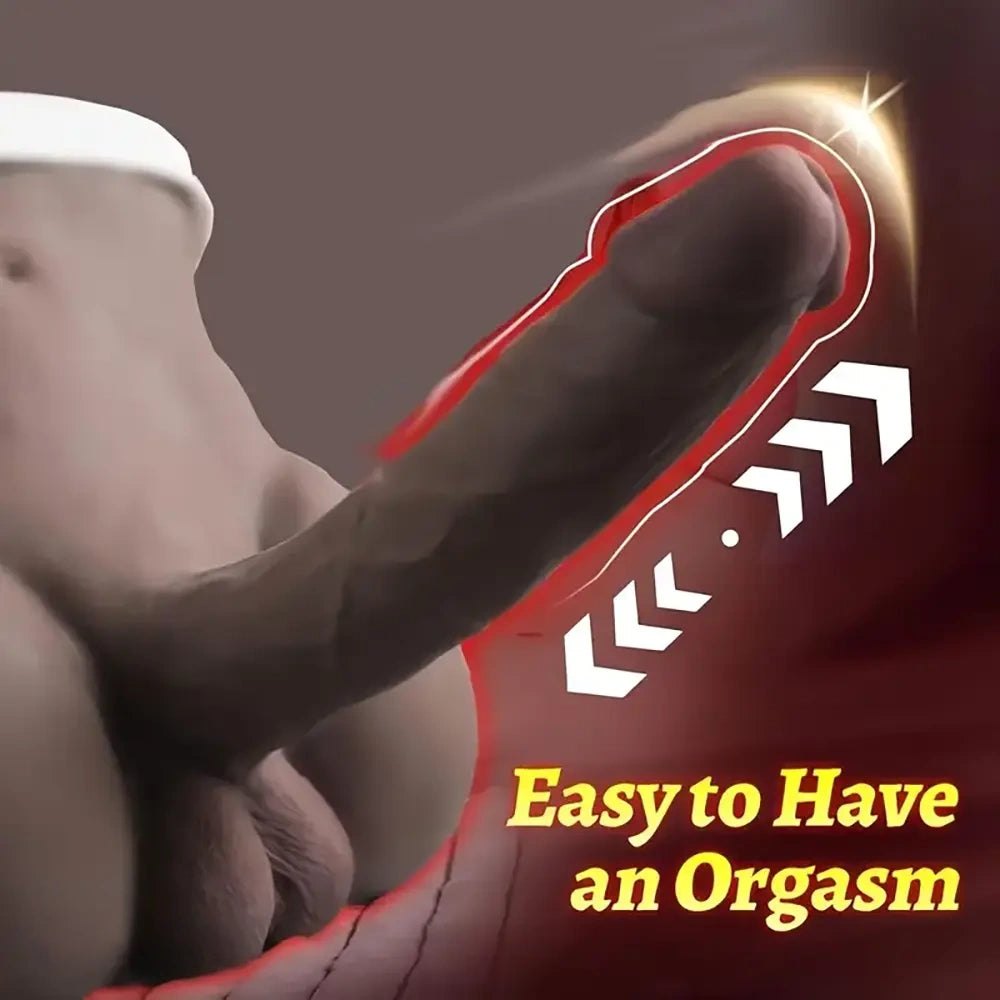 Flesh silicone torso with attached realistic dildo, photo 2