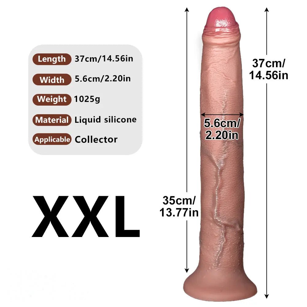 Flesh silicone strap-on dildo, photo 16