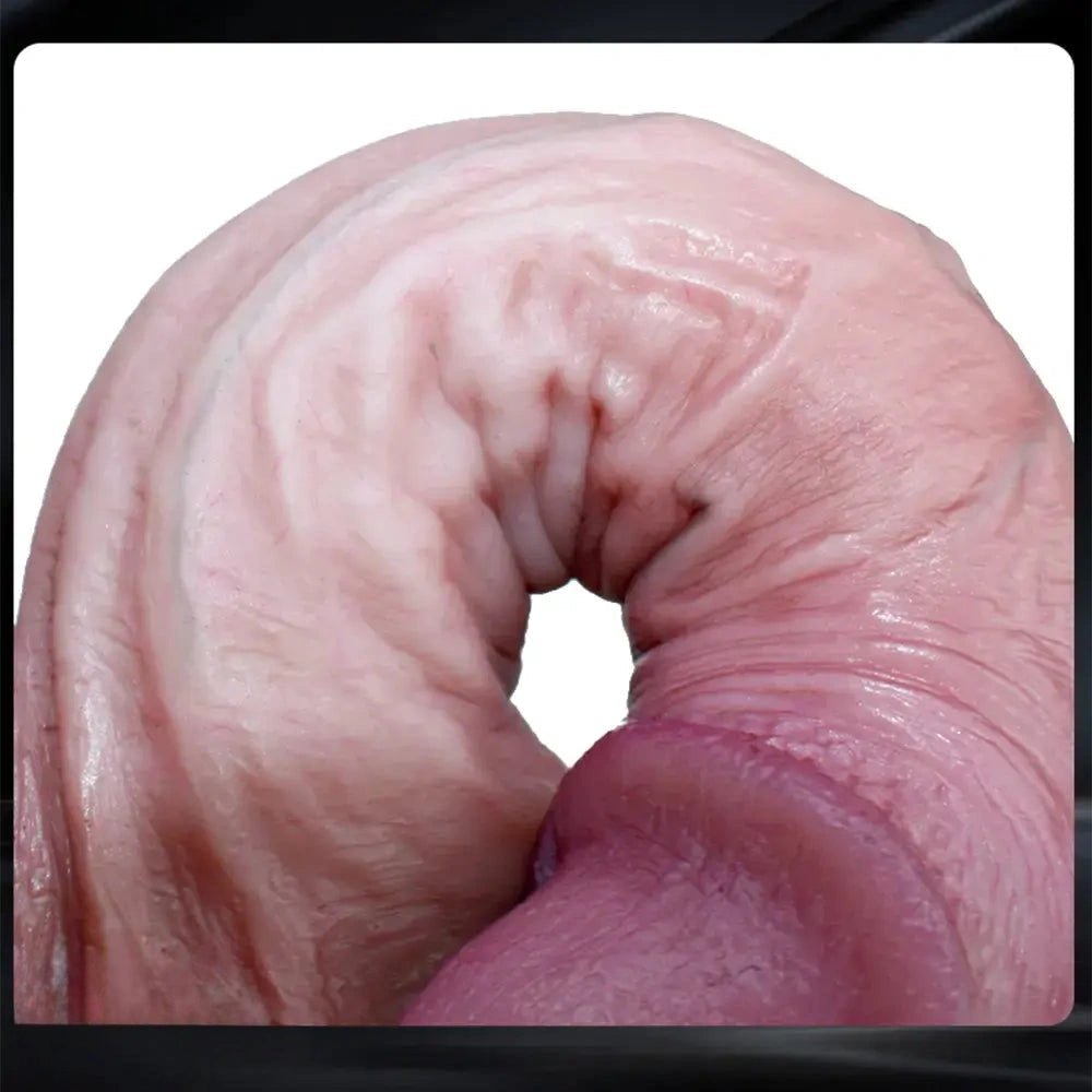 Flesh realistic suction cup silicone dildo, photo 14