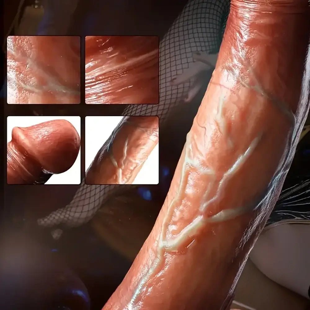 Flesh silicone suction cup dildo, photo 3
