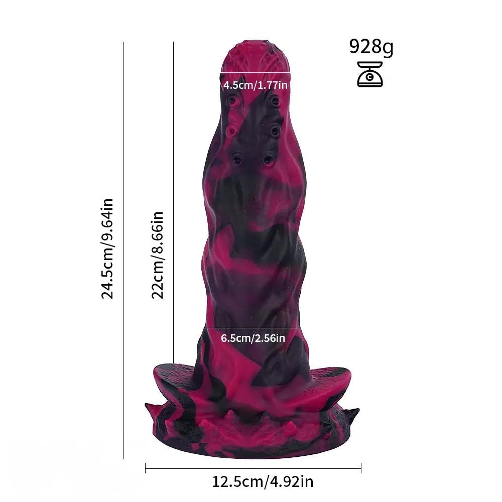Flesh tone monster tentacle knot dildo, photo 2