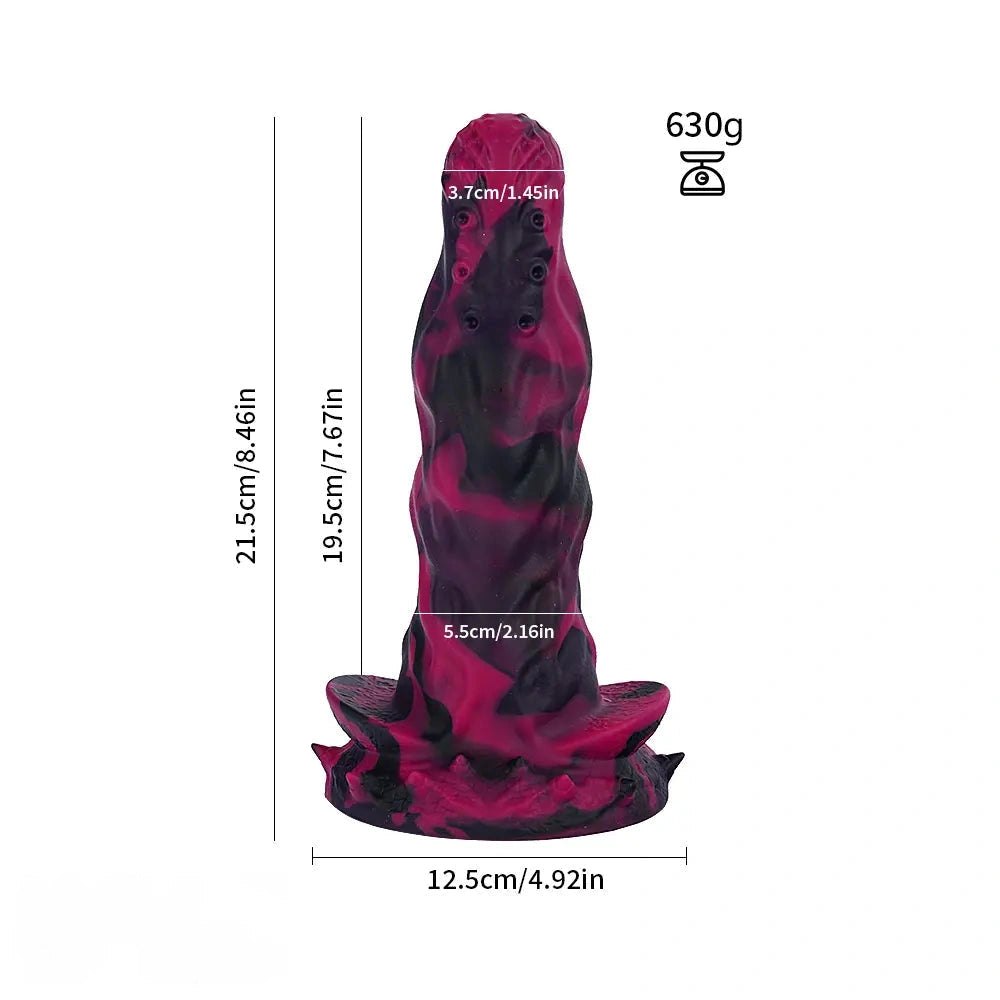 Flesh tone monster tentacle knot dildo, photo 3