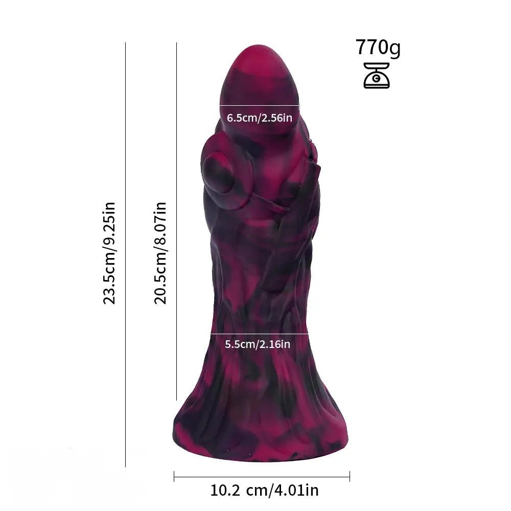 Flesh tone monster tentacle knot dildo, photo 7