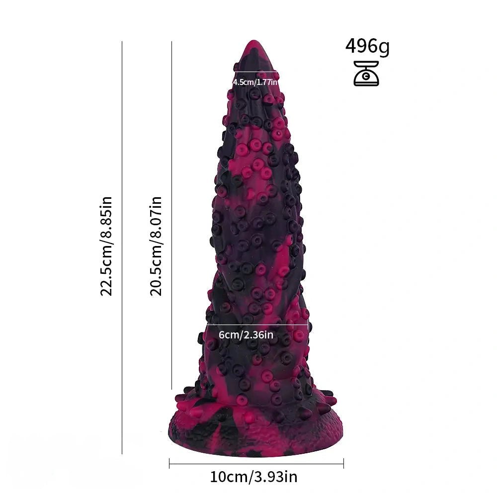 Flesh tone monster tentacle knot dildo, photo 9