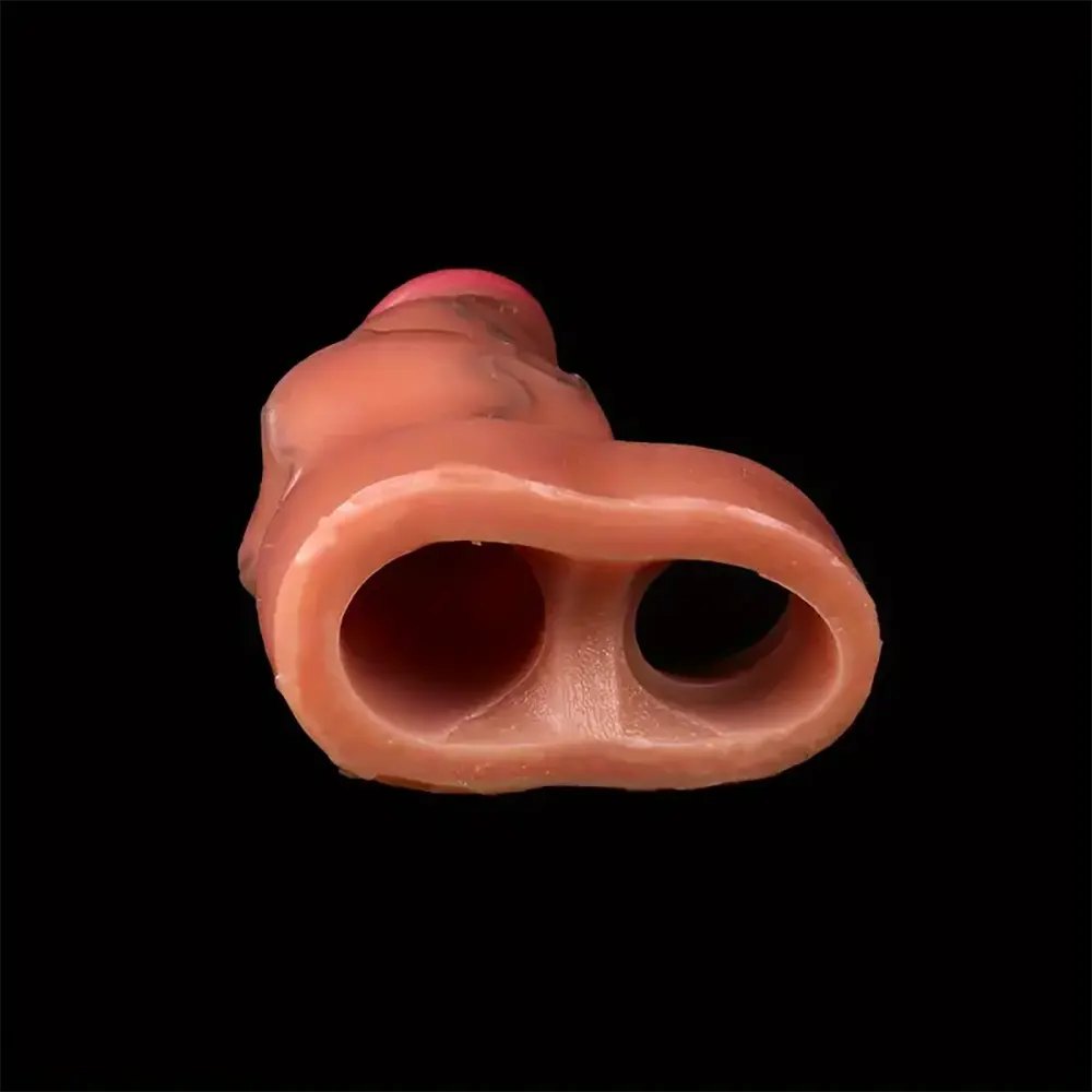 Flesh tone silicone animal knot dildo, photo 10