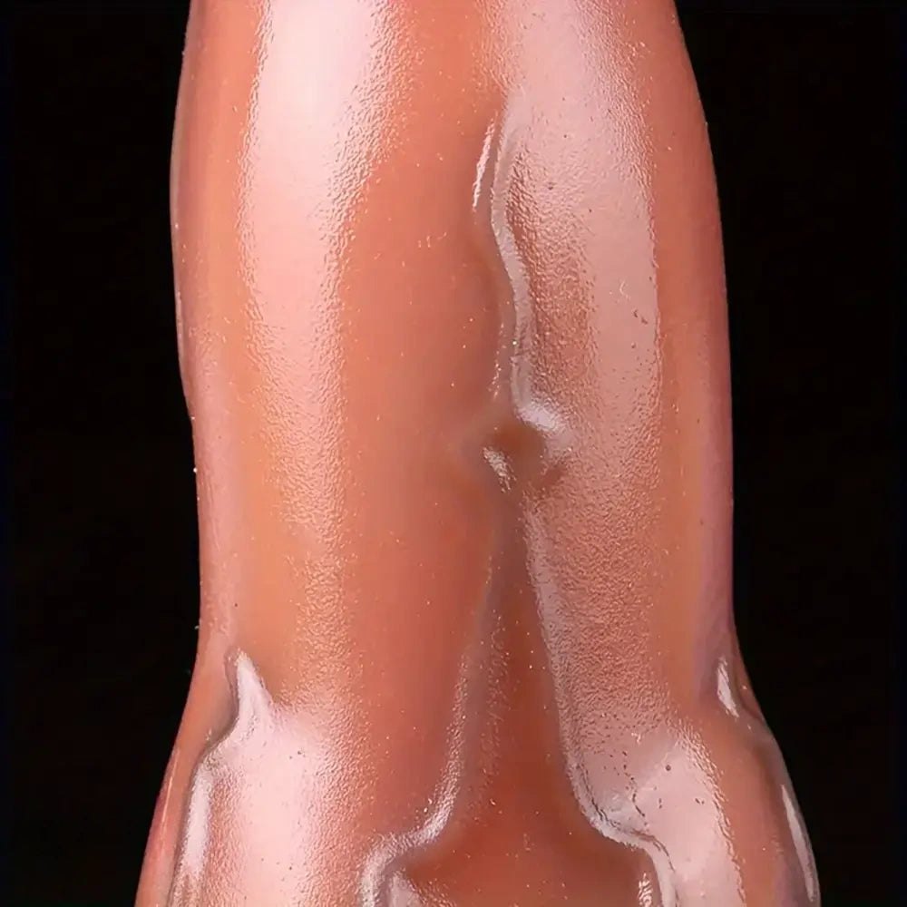 Flesh tone silicone animal knot dildo, photo 8