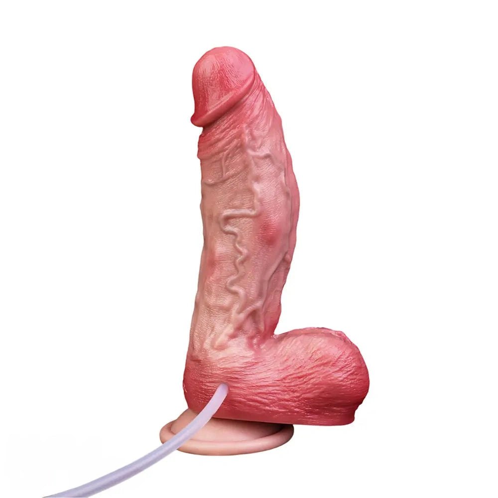 Flesh tone squirting realistic dildo, photo 2