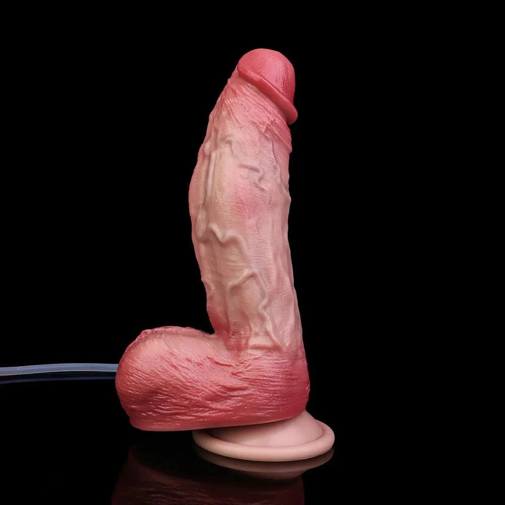 Flesh tone squirting realistic dildo, photo 7