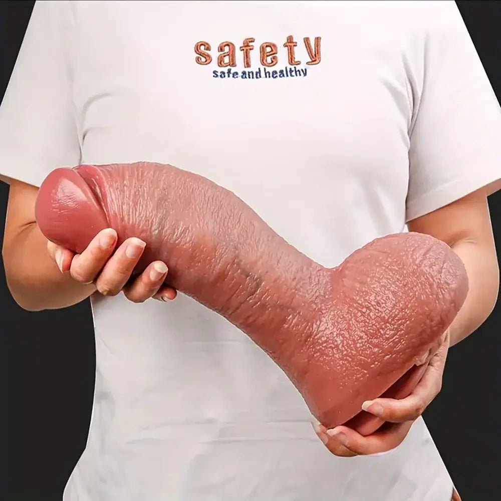 Flesh tone suction cup dildo, photo 7