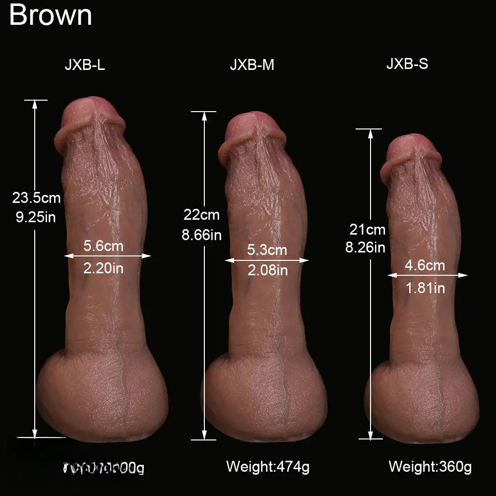 Tone realistic silicone suction cup dildo, photo 5