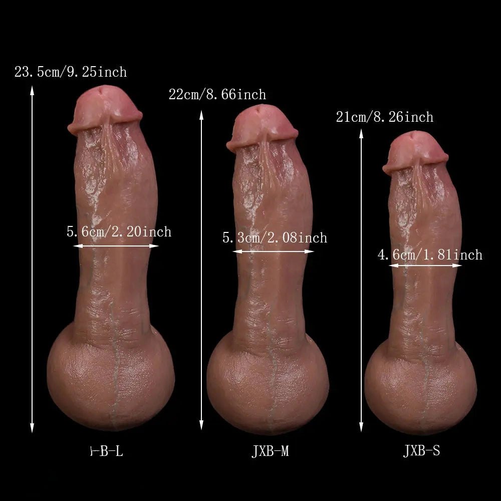 Tone realistic silicone suction cup dildo, photo 6